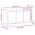 Dulap, lemn vechi, 102x35x55 cm, lemn prelucrat GartenMobel Dekor