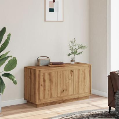 Servantă, stejar artizanal, 102x35x55 cm, lemn prelucrat GartenMobel Dekor