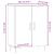 Dulap, lemn vechi, 69,5x34x90 cm, lemn prelucrat GartenMobel Dekor