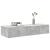 Raft de perete cu sertare Gri beton 100x36x19 cm Lemn prelucrat GartenMobel Dekor