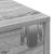Raft de perete cu sertare Gri Sonoma 100x36x19cm Lemn prelucrat GartenMobel Dekor
