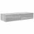 Raft de perete cu sertare Gri Sonoma 100x36x19cm Lemn prelucrat GartenMobel Dekor