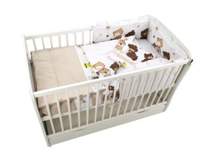 Lenjerie MyKids Teddy Play Maro 4 Piese M1 140x70 GreatGoods Plaything