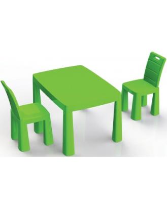 Set masa copii si scaune MyKids 0468/2 Verde GreatGoods Plaything