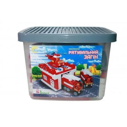 Cuburi constructie Rescue Team 217 buc 013888/12 GreatGoods Plaything