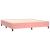 Pat box spring cu saltea, roz, 200x200 cm, catifea GartenMobel Dekor