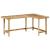 Birou 165x110x75 cm lemn masiv de mango GartenMobel Dekor