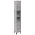 Set mobilier de baie, 3 piese, gri beton, lemn compozit GartenMobel Dekor