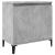 Set mobilier de baie, 3 piese, gri beton, lemn compozit GartenMobel Dekor