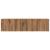 Dulap TV perete, stejar artizanal, 120x30x30 cm, lemn prelucrat GartenMobel Dekor