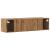 Dulap TV perete, stejar artizanal, 120x30x30 cm, lemn prelucrat GartenMobel Dekor