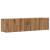 Dulap TV perete, stejar artizanal, 120x30x30 cm, lemn prelucrat GartenMobel Dekor