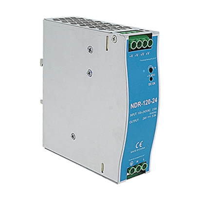 Sursa de alimentare in comutatie, 24V / 5A, sina DIN - MEAN WELL NDR-120-24 SafetyGuard Surveillance