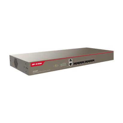 Switch 8 porturi SFP+ 10 Gbps, 2 porturi gestionare, management, 1U - IP-COM X5308F SafetyGuard Surveillance