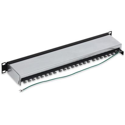 Patch Panel 24 porturi RJ45, Cat6a, Ecranat, 1U - TRENDnet TC-P24C6AS SafetyGuard Surveillance