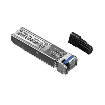 Modul SFP Dual Wavelength Single-Mode Simplex LC, 1.25G, TX:1310nm/RX:1550nm, 20Km - TRENDnet TEG-MGBS10D3 SafetyGuard Surveillance