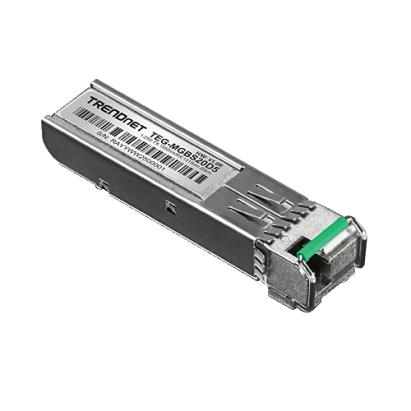 Modul SFP Dual Wavelength Single-Mode Simplex LC, 1.25G, RX:1310nm/TX:1550nm, 20Km - TRENDnet TEG-MGBS20D5 SafetyGuard Surveillance