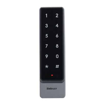 Controler stand-alone cu tastatura touch si cititor card EM 125kHz, carcasa antivandal - SEBURY SEB-sTouch2s SafetyGuard Surveillance