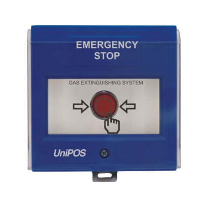 Buton manual  oprire de urgenta - UNIPOS FD3050B SafetyGuard Surveillance