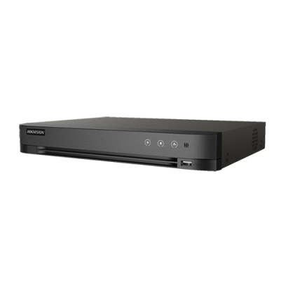 DVR 4K AcuSense 4 canale audio over coaxial Smart Playback - Hikvision iDS-7204HTHI-M1-S SafetyGuard Surveillance