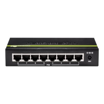 Switch 8 porturi Gigabit PoE- TRENDnet TPE-TG82G SafetyGuard Surveillance