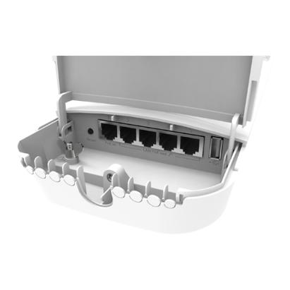 OmniTIK 5 POE ac, 2 antene 7.5dBi 5GHz, 802.11an/ac, 5 x Gigabit LAN (4 PoE-OUT), PoE - MikroTik RBOmniTikPG-5HacD SafetyGuard Surveillance