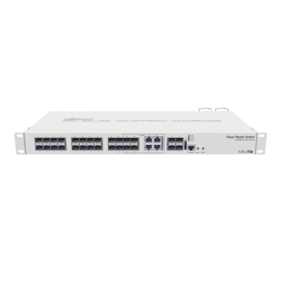 Cloud Router Switch 20 x SFP, 4 x SFP+, 4 x Combo (Gigabit sau SFP) - Mikrotik CRS328-4C-20S-4S+RM SafetyGuard Surveillance