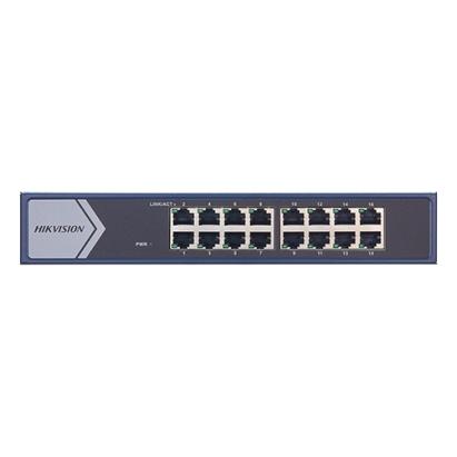 Switch 16 porturi Gigabit - HIKVISION DS-3E0516-E SafetyGuard Surveillance