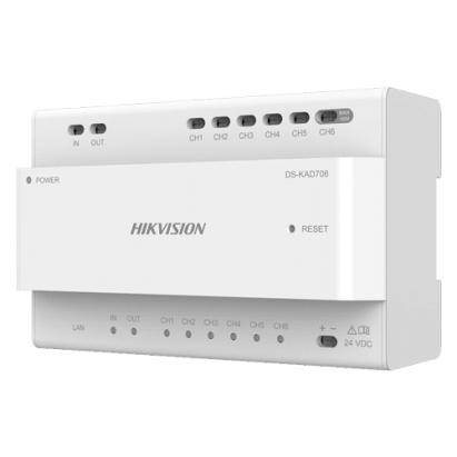 Distribuitor Video/Audio pentru 6 posturi - HIKVISION DS-KAD706 SafetyGuard Surveillance