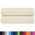 Prosoape de duș 2 buc crem 70x140 cm 360 g/m² 100% bumbac GartenMobel Dekor