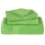 Prosoape de săpun 2 buc Verde măr 30x30 cm 360 g/m² 100% bumbac GartenMobel Dekor
