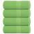 Prosoape de săpun 4 buc Verde măr 30x30 cm 360 g/m² 100% bumbac GartenMobel Dekor