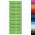 Prosoape de săpun 10 buc Verde măr 30x30cm 360 g/m² 100% bumbac GartenMobel Dekor