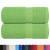 Prosoape pentru oaspeți 2 buc Verde măr 360 g/m² 100% bumbac GartenMobel Dekor