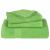 Prosoape pentru oaspeți 2 buc Verde măr 360 g/m² 100% bumbac GartenMobel Dekor