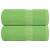Prosoape pentru oaspeți 2 buc Verde măr 360 g/m² 100% bumbac GartenMobel Dekor