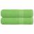 Prosoape de duș 2 buc Verde măr 70x140 cm 360 g/m² 100% bumbac GartenMobel Dekor
