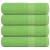 Prosoape de duș 4 buc Verde măr 70x140 cm 360 g/m² 100% bumbac GartenMobel Dekor