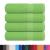 Prosoape de duș 4 buc Verde măr 70x140 cm 360 g/m² 100% bumbac GartenMobel Dekor