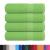 Prosoape de baie 4 buc Verde mere 100x150cm 360g/m² 100% bumbac GartenMobel Dekor