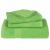 Prosoape de baie 10buc Verde mere 100x150cm 360g/m² 100% bumbac GartenMobel Dekor
