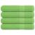Prosoape saună 4 buc Verde măr 80x200 cm 360 g/m² 100% bumbac GartenMobel Dekor
