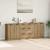 Dulap, 3 buc., stejar artizanal, 60x30x70 cm, lemn prelucrat GartenMobel Dekor