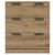 Dulap, 3 buc., stejar artizanal, 60x30x70 cm, lemn prelucrat GartenMobel Dekor