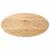 Blat de masă 80x40x2 cm lemn masiv de stejar oval GartenMobel Dekor