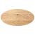 Blat de masă 80x40x4 cm lemn masiv de stejar oval GartenMobel Dekor