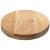 Blat de masă 80x40x4 cm lemn masiv de stejar oval GartenMobel Dekor