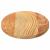 Blat de masă maro deschis 80x40x2 cm lemn masiv de stejar oval GartenMobel Dekor
