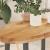 Blat de masă maro deschis 80x40x4 cm lemn masiv de stejar oval GartenMobel Dekor
