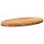 Blat de masă maro deschis 80x40x4 cm lemn masiv de stejar oval GartenMobel Dekor